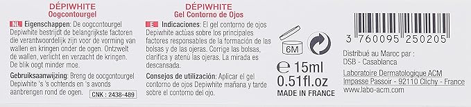 ACM Depiwhite eye contour gel 15 ml-VivaGrace Women