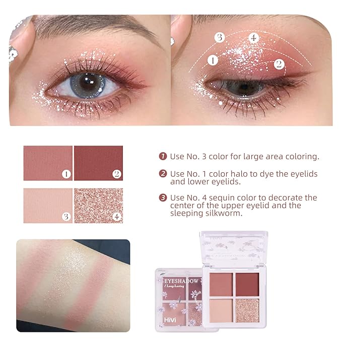 ICE LOVE All in One Makeup Kit, 8-Piece Women Complete Makeup Kit, a Must-Have Gift Set for Beginners or Professional Makeup Sets Beginners. (V102A)-VivaGrace Women