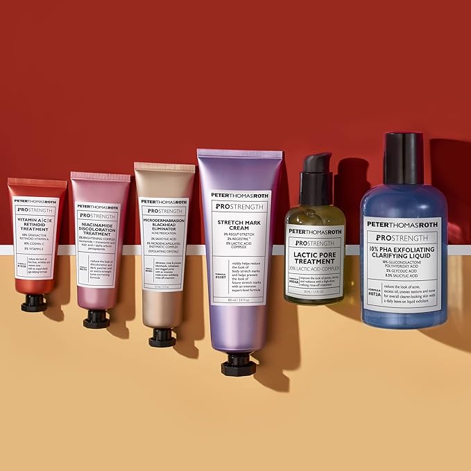 Peter Thomas Roth | PRO Strength Stretch Mark Cream, Treatment For Body Stretch Marks, Uneven Tone and Texture, Moisturizing Stretch Mark Cream-VivaGrace Women