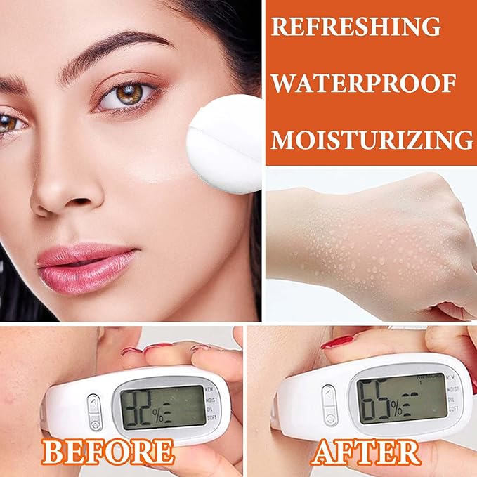 Oil Control Loose Face Powder,Translucent Setting Powder With a Powder Puff Long Lasting Makeup Covering Blemishes Brightens Skin Tone,Natural Matte Loose Powder for Women(2)-VivaGrace Women