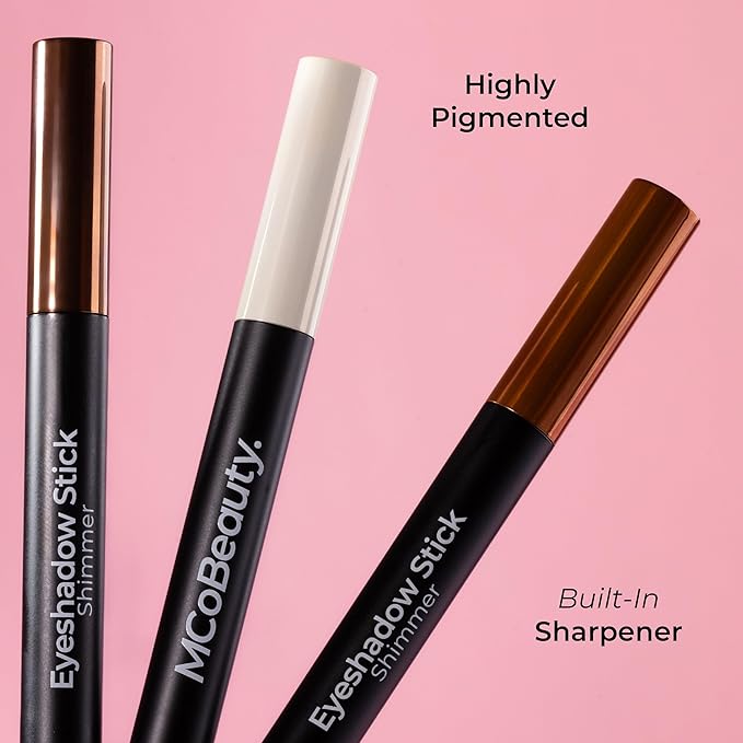 MCoBeauty Eyeshadow Stick, Matte, Chocolate, Highly Pigmented, Built-in Sharpener, Vegan, Cruelty Free Cosmetics-VivaGrace Women