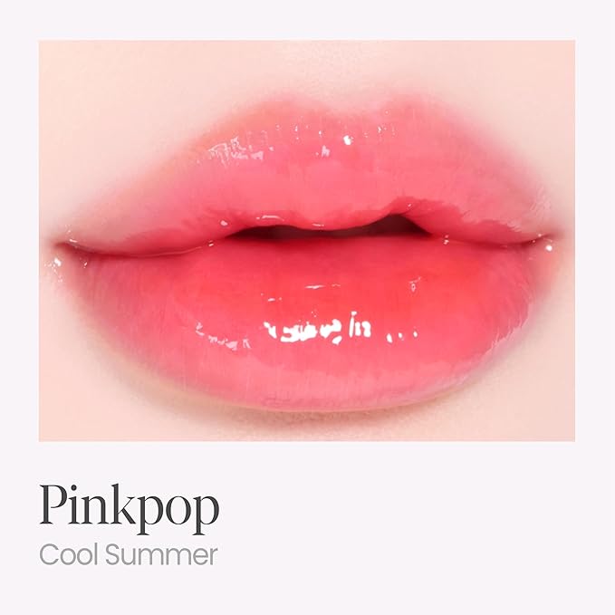 Espoir Couture Lip Tint Glaze #14 Pink Pop 0.14oz | Volumizing Lip Stain with Syrupy Shine | Long-Lasting & Vibrant Color for Radiant Lip Look | Moisturizing & Glossy Lip Tint | Korean Lip Makeup-VivaGrace Women