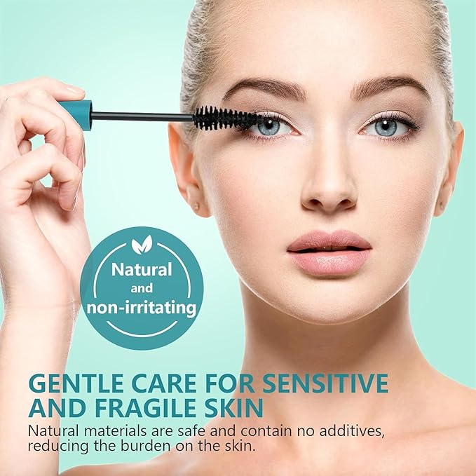 Lash Extension Mascara, Volumizing and Lengthening Formula, Smudge Proof & Waterproof, Long Lasting Wear, Suitable for Sensitive Eyes