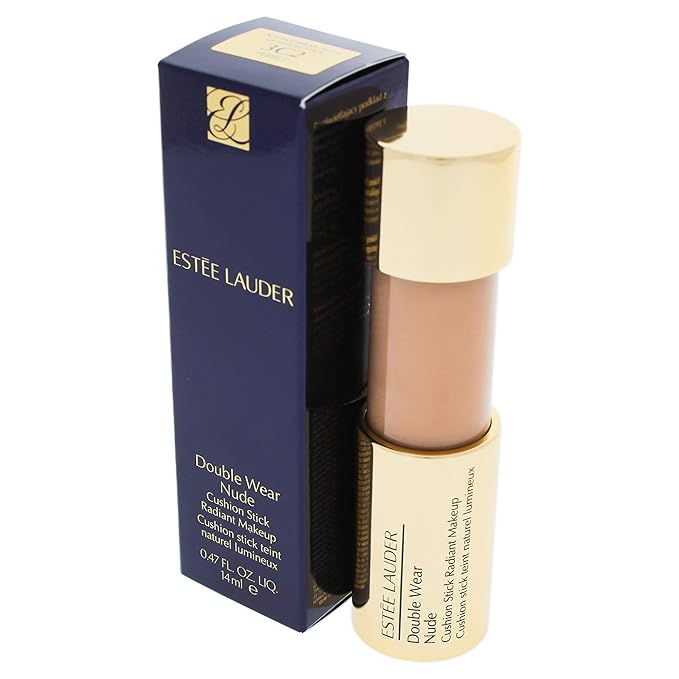 Estee Lauder Double Wear Nude Cushion Stick Radiant Makeup, 2w0 Warm Vanilla, 0.47 Ounce-VivaGrace Women