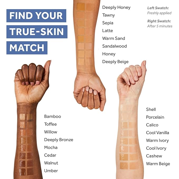 No7 Lift & Luminate Triple Action Serum Foundation - Calico - Liquid Foundation Makeup with SPF 15 for Dewy, Glowy Base - Radiant Serum Foundation for Mature Skin (30ml)-VivaGrace Women