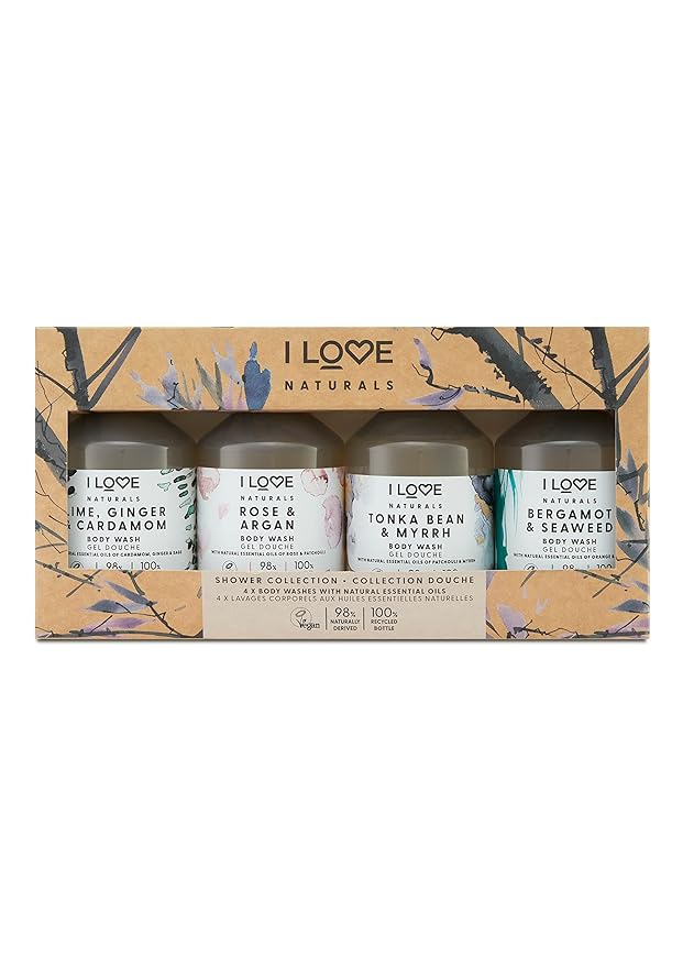 Shower Collection by I Love Cosmetics for Women - 4 Pc