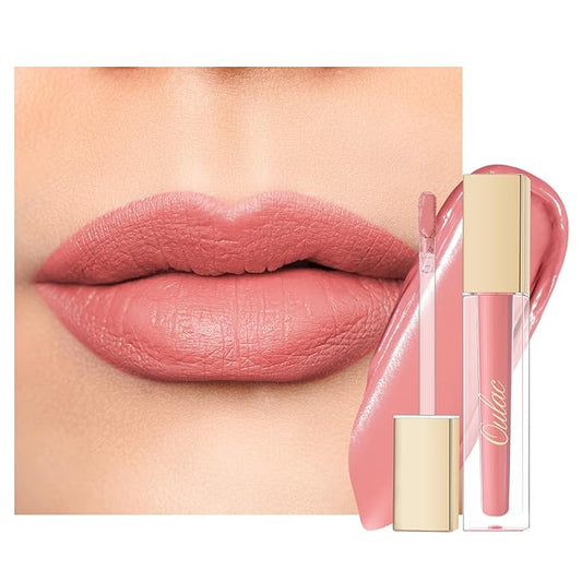Oulac Pink Matte Lipstick for Women, Long Lasting Liquid Lip Stick High Impact Lip Gloss Full Coverage Lip Makeup with Vitamin E Waterproof Formula,Vegan M29-VivaGrace Women