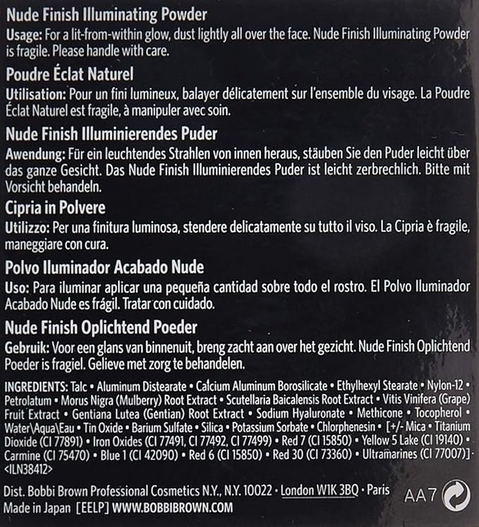 Bobbi Brown Nude Finish Illuminating Powder, 0.23 Oz-VivaGrace Women