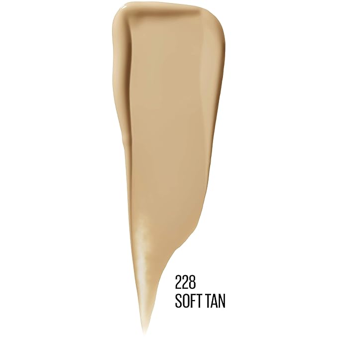 Maybelline Dream Urban Cover Flawless Coverage Foundation Makeup, SPF 50, Soft Tan-VivaGrace Women