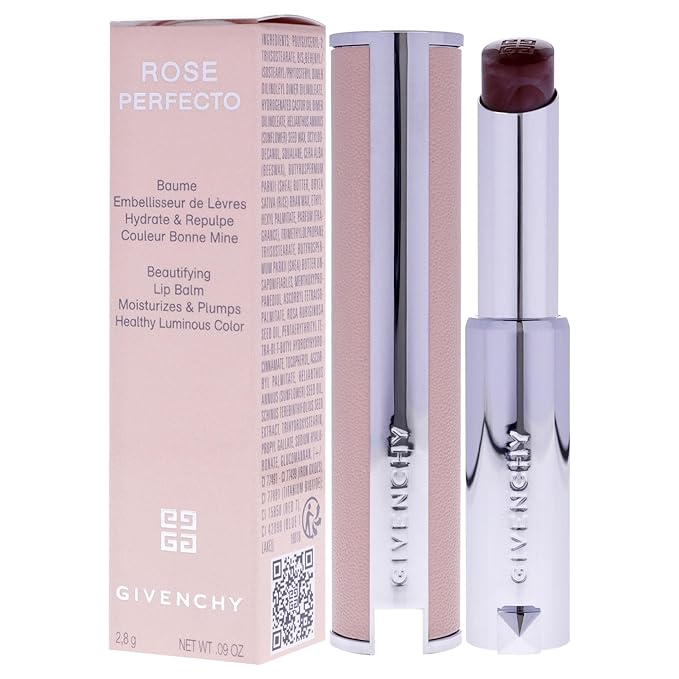 Rose Perfecto Plumping Lip Balm - N501 Spicy Brown by Givenchy for Women - 0.09 oz Lip Balm-VivaGrace Women