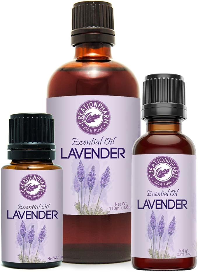 Creation Pharm Lavender Essential Oil 2 oz - 100% Pure - Aceite esencial de Lavanda-VivaGrace Women