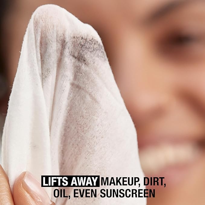 Neutrogena Fragrance-Free Makeup Remover Wipes, Daily Facial Cleanser Towelettes, Gently Removes Oil & Makeup, Alcohol-Free Makeup Wipes, 25 ct-VivaGrace Women