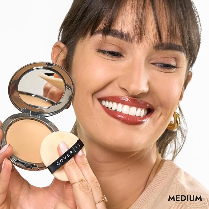 COVER FX Perfect Pressed Setting Powder - Deep-VivaGrace Women