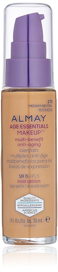 Almay Age Essentials Makeup, Medium Neutral-VivaGrace Women
