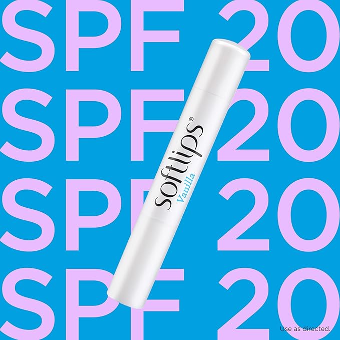 Softlips Lip Protectant SPF 20, Vanilla 2 count (Pack Of 6)-VivaGrace Women