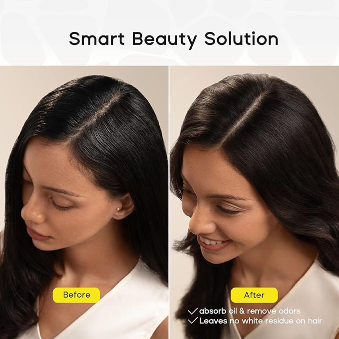 Dry Shampoo for Women, Dry Scalp Shampoo Spray for Dark Hair Leaves No White Residue, Absorb Oils, Volumizing & Refresh Hair for 72 Hours, 5.07 Fl Oz (Pack of 2)-VivaGrace Women