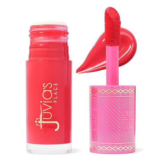 Juvia's Place Blushed Liquid Blush BarbieRose - Dewy Tint Cheeks Makeup Glow Pigment Effortless Beauty Long Lasting Cosmetics Soft Creamy Natural Buildable All Skin Color Light Flawless Finish Blend-VivaGrace Women