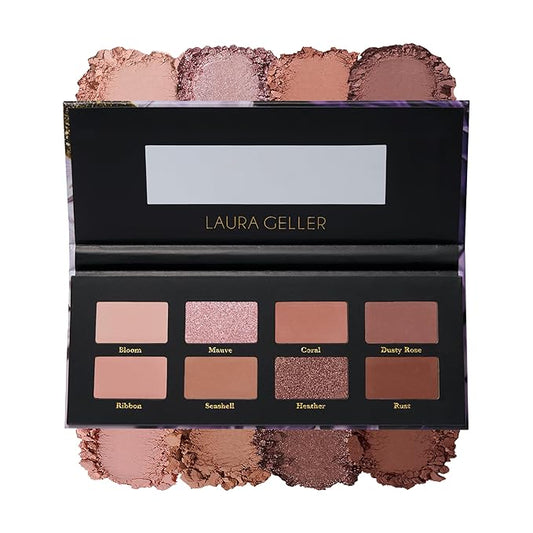 LAURA GELLER NEW YORK Blend Away Rosy & Rustic 8 Multi-Finish Eyeshadows-VivaGrace Women