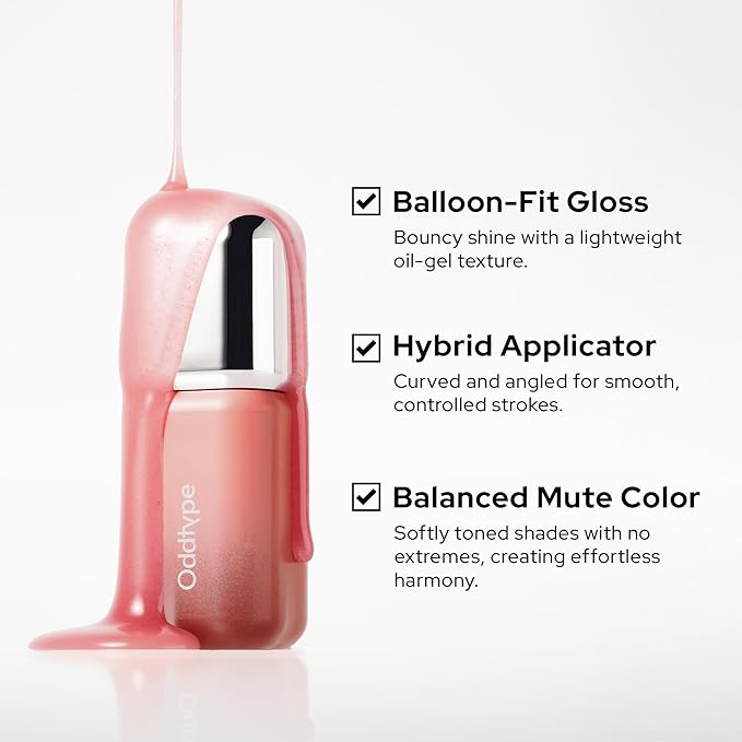 Unseen Balloon Tint, 6 Colors Set for All Skin Types. Buildable Color, Long Lasting Glossy Lip Stains, Lightweight Lip Gloss Make up (Delight, 1 Oz)-VivaGrace Women