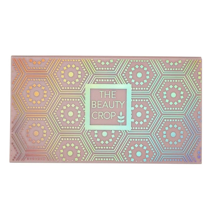 The Beauty Crop - Travel Tea Face Palette - Mediterranean Spring | Highly Pigmented Shades | Richly Toned Palette | Comes in Matte, Creamy, Metallic & Glitter Finish | Long Wearing | Cruelty Free-VivaGrace Women
