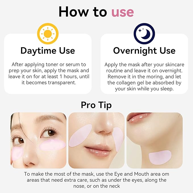 ISTON Bio-Collagen Face Mask,Overnight Revitalizing Hydrating Face Mask for Glowing Skin | Visible Firming, Deep Hydration & Refined Pores | Peptides, NMN & Hyaluronic Acid Masks For All Skin Type-VivaGrace Women