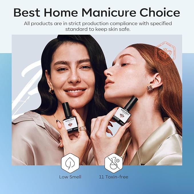 modelones Cat Eye Gel Nail Polish Set, 6 Colors Holographic 9D Glassy Cat Eye Glitter Gel Polish Set Black Blue Purple Green Nail Polish Kit with Magnet Soak Off LED Nail Art DIY Salon Gift-VivaGrace Women