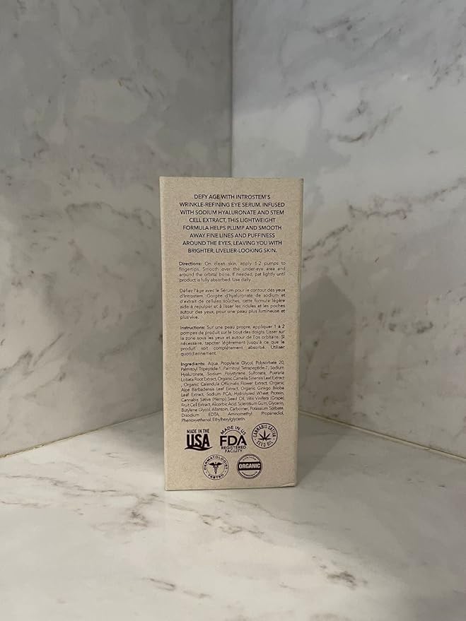 Introstem Stem Cell Eye Serum 30ml / 1fz.oz-VivaGrace Women