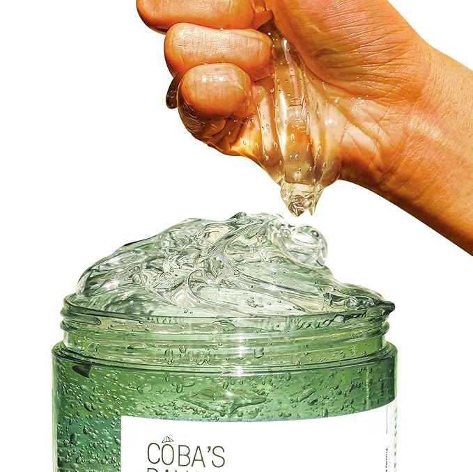COBA'S DAUGHTER 99% Pure Aloe for Sunburn Relief & After Sun Recovery| Coconut Scented Aloe Vera Gel |Organic Aloe Vera Gel for Face & Body - Hair Hydration & Cooling Lotion (10.6 oz)-VivaGrace Women