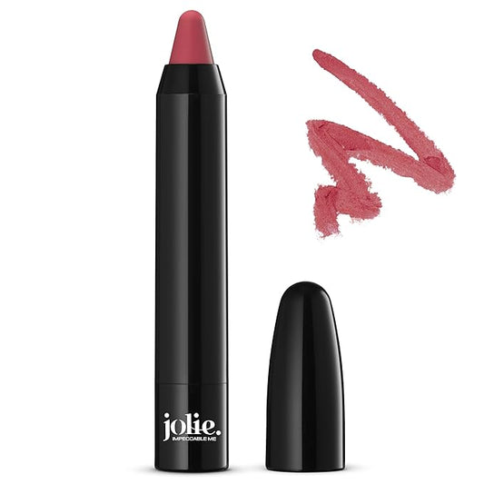 Jolie Color Stick - Moisturizing Lip Colour Crayon - Ultra Modern Jewel-like Gloss W/Brilliant Shine (Petal)-VivaGrace Women