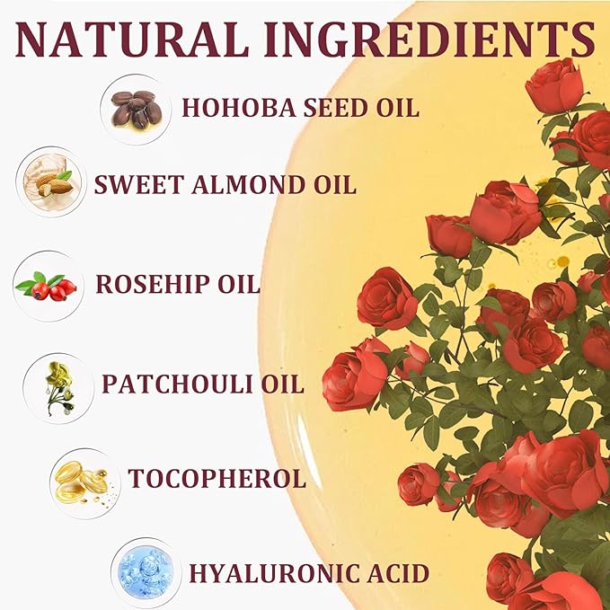 Magic Body Firming Oil, Luxury Body Oil for Crepe Skin, Tightening & Hydrating Body Oil After Shower with Vitamin E and Rosehip, Non-Greasy Body Serum Oil for Thighs, Arms, Chest, 100ML / 3.38 Fl Oz-VivaGrace Women