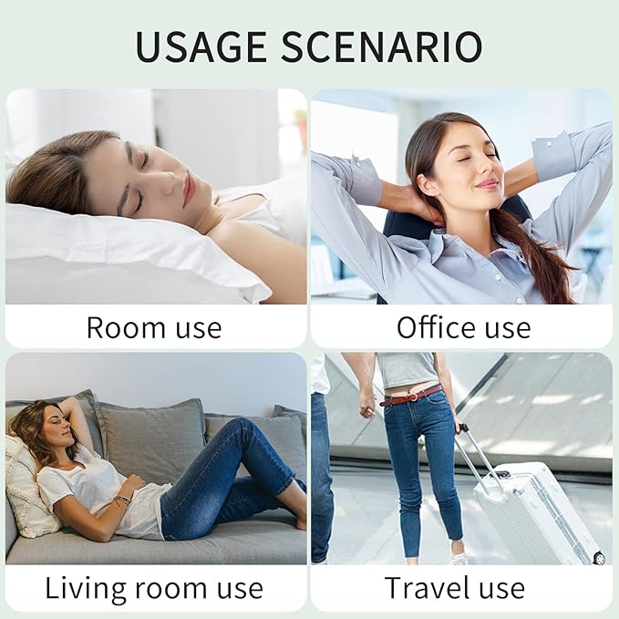 Jade Eye Mask, gemshan 2 Pcs Stone Eye Mask Hot or Cold Use, Green Jade Facial Eye Sleeping Mask-VivaGrace Women