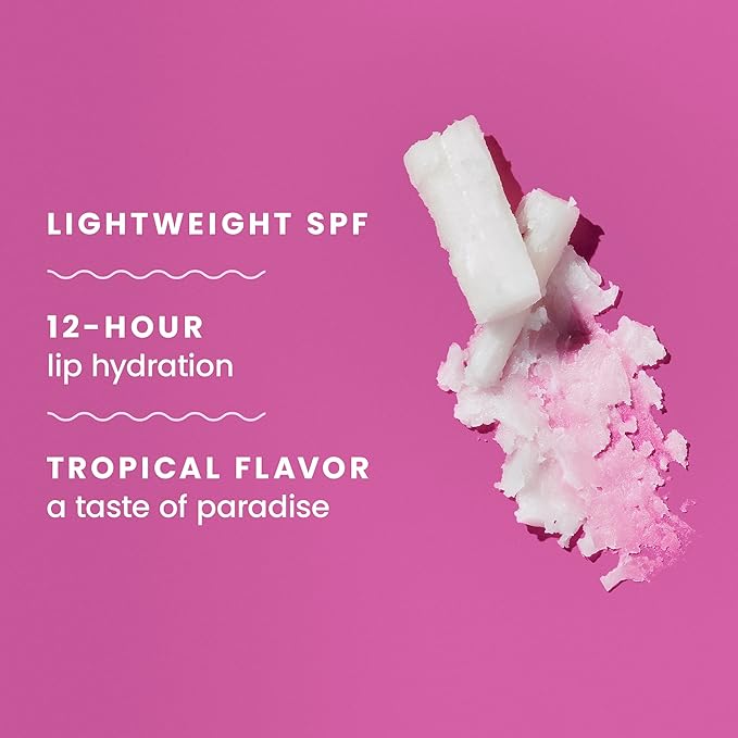 Hawaiian Tropic Tropical Lip Balm SPF 30, 0.14oz | Lip Sunscreen, Lip SPF 30, Lip Sunblock, Oxybenzone Free Sunscreen, Travel Size Sunscreen, Mini Sunscreen, 0.14oz (Pack of 10)-VivaGrace Women