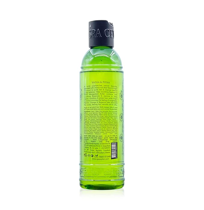 SPA CEYLON Neroli Jasmine Gentle Hair Cleanser| Sulfate-Free| Deep Nourishing | Scalp Balance | Ideal for Damaged and Coloured Hair-VivaGrace Women