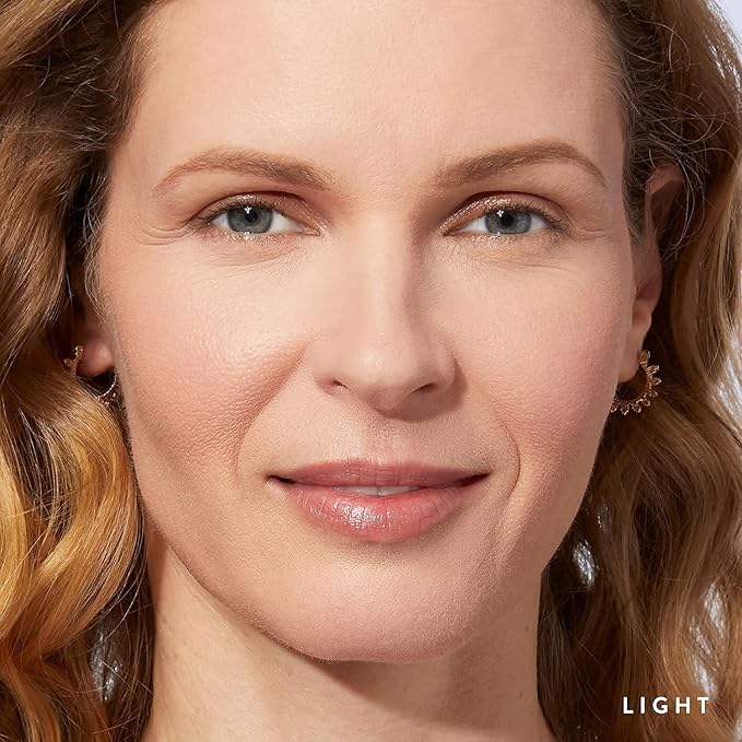 LAURA GELLER NEW YORK Award-Winning Baked Balance-n-Brighten Color Correcting Powder Foundation - Light - Buildable Light to Medium Coverage - Demi-Matte Natural Finish-VivaGrace Women