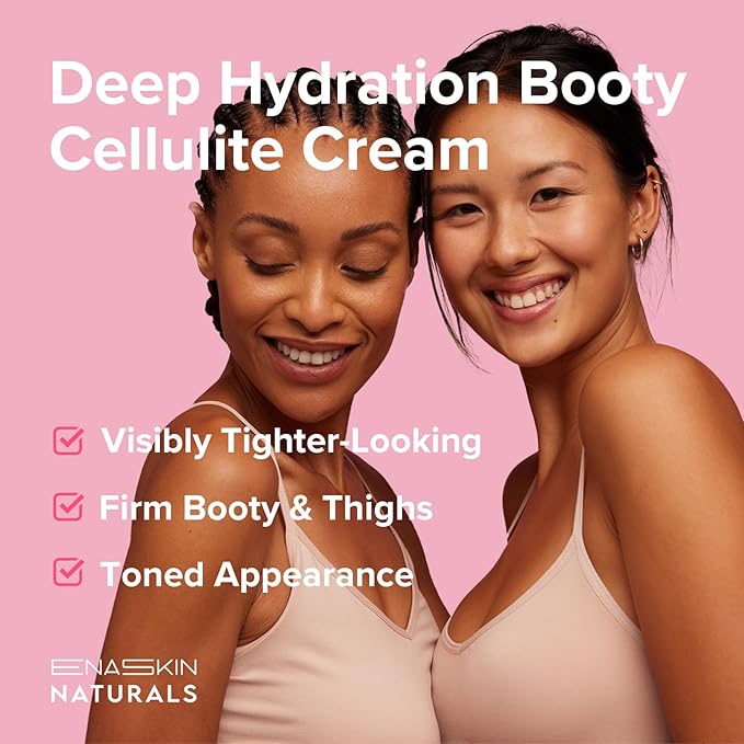 Enaskin Naturals Anti Cellulite Cream: Skin Firming and Tightening Lotion for Booty, Legs & Belly - Lifting Body Mask for Women Loose Skin, Lift & Firm Moisturizing Bum Bum Care-VivaGrace Women