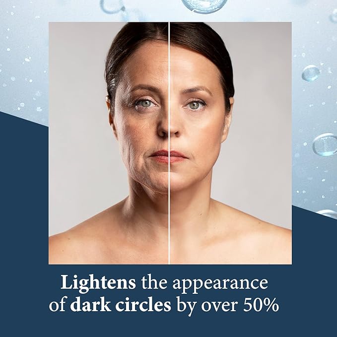 Elite Serum Rx - Anti Aging Under Eye Serum for Dark Circles and Puffiness with 8 Patented Peptides - Extra Strength Lifting and Firming Treatment for Wrinkle Repair and Eye Bag Removal-VivaGrace Women