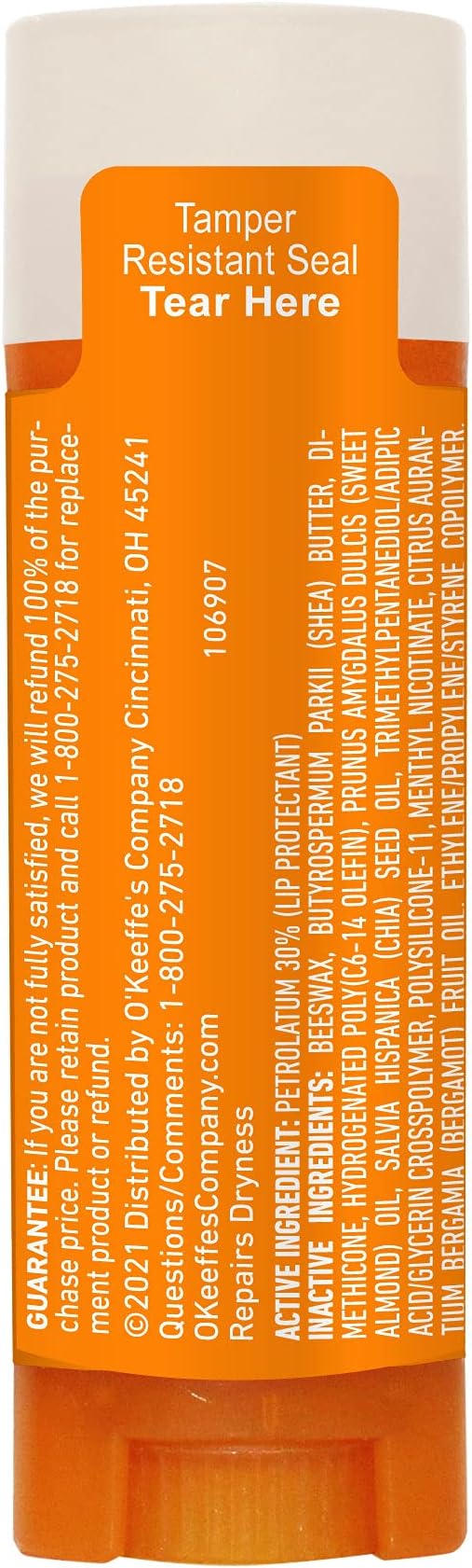 O'Keeffe's Medicated Lip Repair Seal & Heal Lip Protectant, Stick, (Pack of 2)-VivaGrace Women