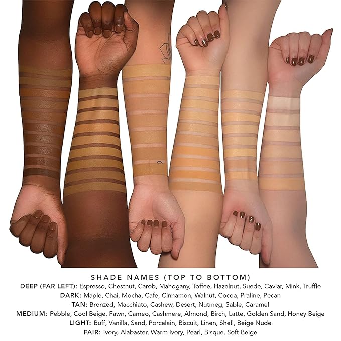 Jouer Essential High Coverage Crème Foundation | Men & Women | Available in 50 Shades for All Skin Tones | Healthy Ingredients | Paraben, Gluten & Cruelty Free | Vegan Friendly-VivaGrace Women