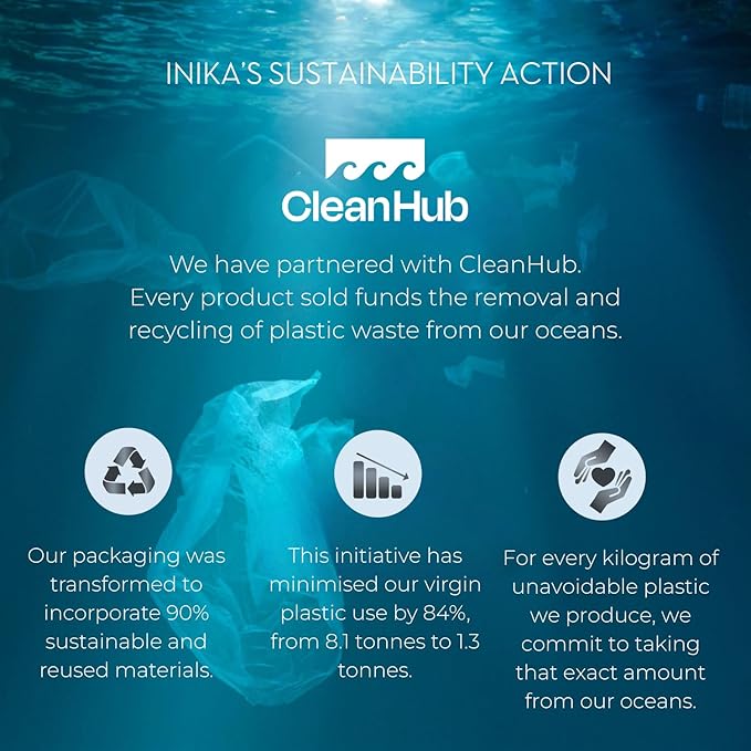 INIKA Organic BB Cream Foundation - Vegan Makeup with Hydrating Prickly Pear, Jojoba, and Pomegranate Seed Oil - Lightweight, Radiant BB Glow for Balanced Skin Tone, Cream 1 fl oz-VivaGrace Women