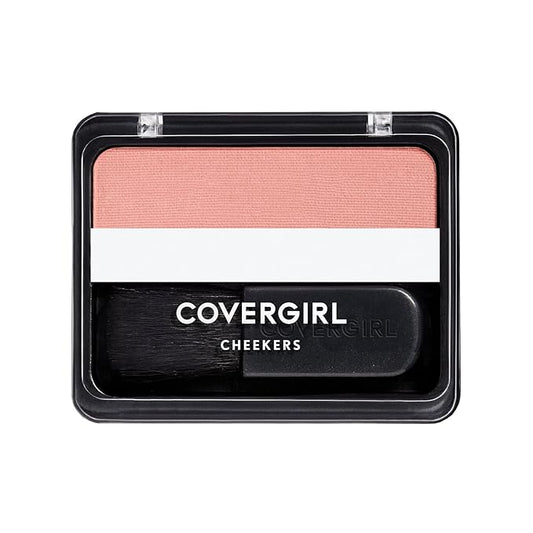 COVERGIRL - Cheekers Blush, Soft, blendable, lightweight formula, easy & natural look, 100% Cruelty-Free-VivaGrace Women