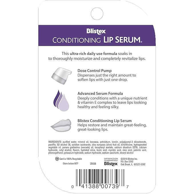 Blistex Conditioning Lip Serum Moisturizer (Pack of 2)-VivaGrace Women