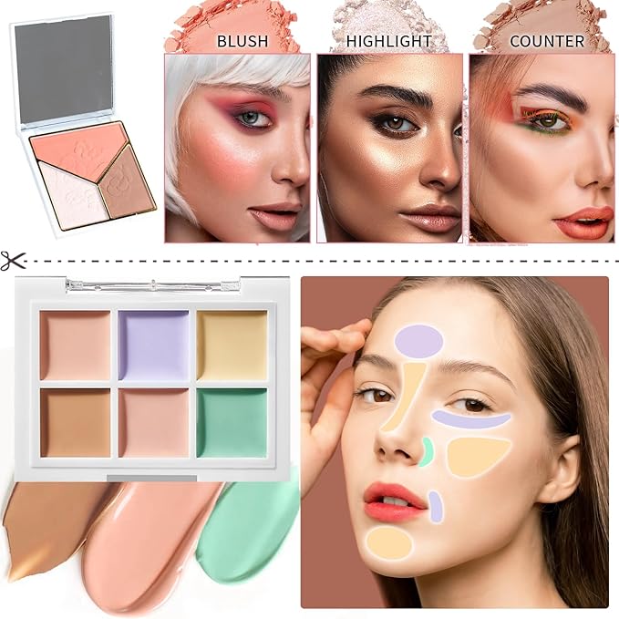 Makeup Kits, Makeup Set Full Kit, Full Face Makeup Set For Women Girls Teens, Makeup Present Set For Women Girls Teens, Beginners and Professionals Alike, Multipurpose Makeup Sets-VivaGrace Women