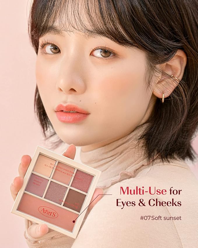 AMTS Off Sienna & Authentic Amber Eyeshadow Palettes Set, Valentine's gifts for teen girls, women | Matte Shimmer Metallic, Long Lasting-VivaGrace Women