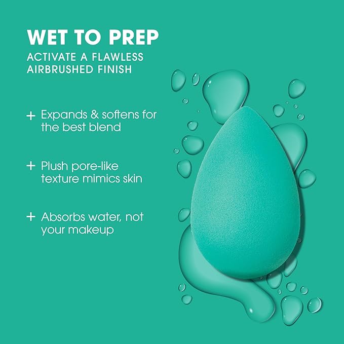 Beautyblender® | Chill Blender Makeup Sponge | Blend Liquid Foundations, Powders and Creams | Streak Free Application | Vegan, Cruelty Free | Made in USA-VivaGrace Women