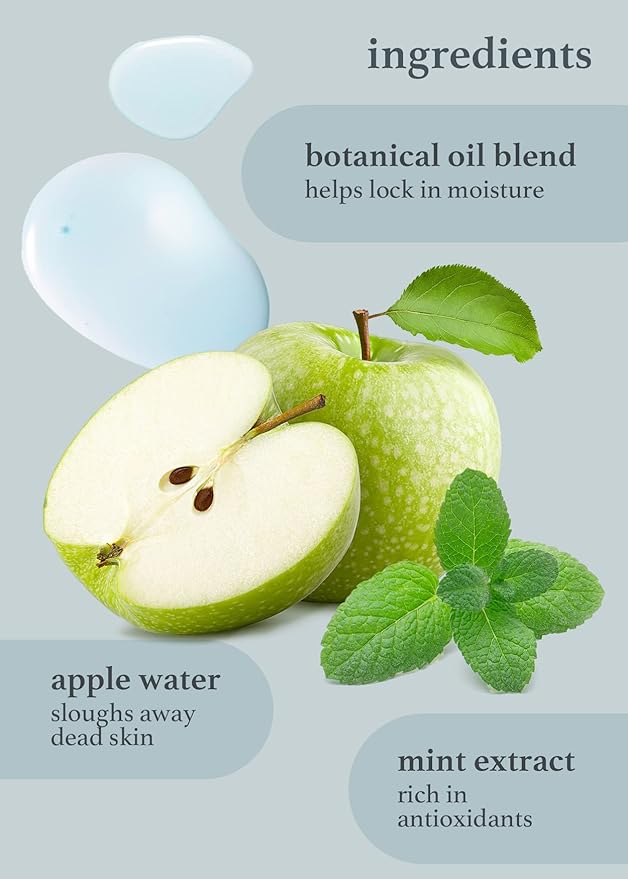 NOONI Korean Vegan Lip Oil - Applemint, 0.12 Fl Oz + Korean Lip Oil - Applepeony, 0.12 Fl Oz Bundle-VivaGrace Women