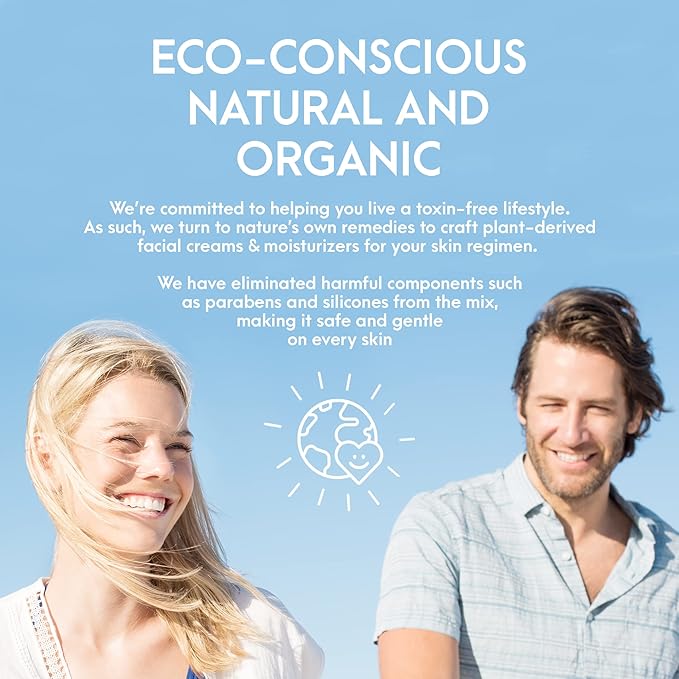 Natural Tone Organic Skincare Rosehip Aloe Lotion, Everyday Skin Conditioner and Hydrator Lotion 8oz-VivaGrace Women