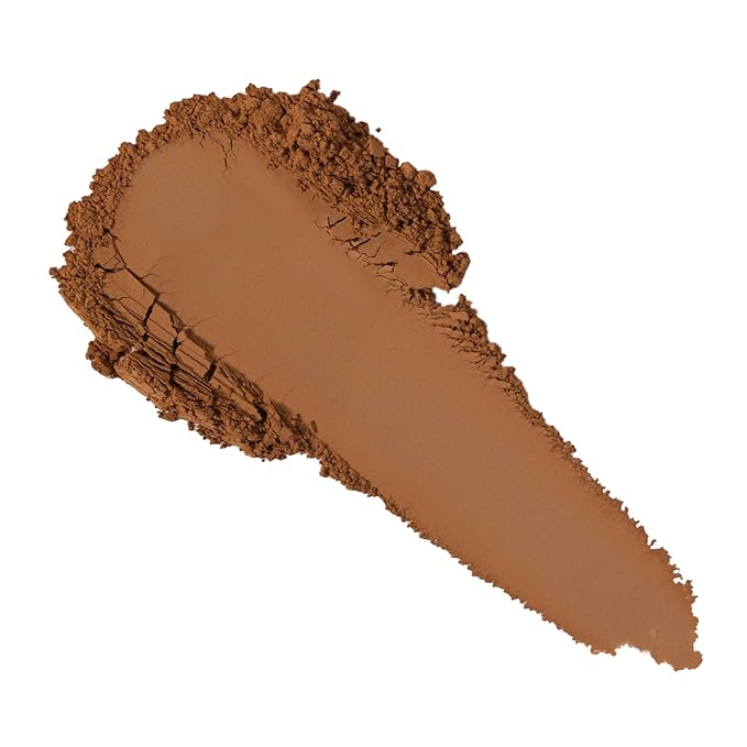 Kimchi Chic Beauty Puff Puff Pass Set and Bake Powder, Loose Face Powder with Extra Fluffy Setting Powder Puff, Soft Brown Face Makeup for Uneven Skin Tone, 06 Almond-VivaGrace Women