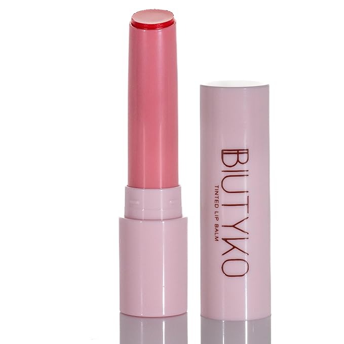 Lip Balm Hydrating for Dry and Chapped Lips Tinted Subtle Color Non-Sticky Juicy Finish | Peach-VivaGrace Women