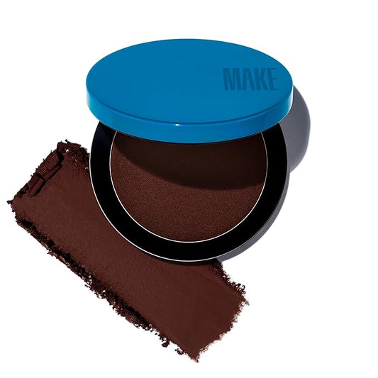 MAKE Beauty Skin Mimetic Microsuede Bronzer Powder - Matte Bronzing Powder Contour, Buildable Formula, Non Comedogenic, Long Lasting Color. Shade - Zodiac for Deep to Dark Skin-VivaGrace Women