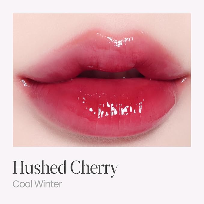 Espoir Couture Lip Tint Glaze #4 Hushed Cherry 0.14oz | Volumizing Lip Stain with Syrupy Shine | Long-Lasting & Vibrant Color for Radiant Lip Look | Moisturizing & Glossy Lip Tint | Korean Lip Makeup-VivaGrace Women